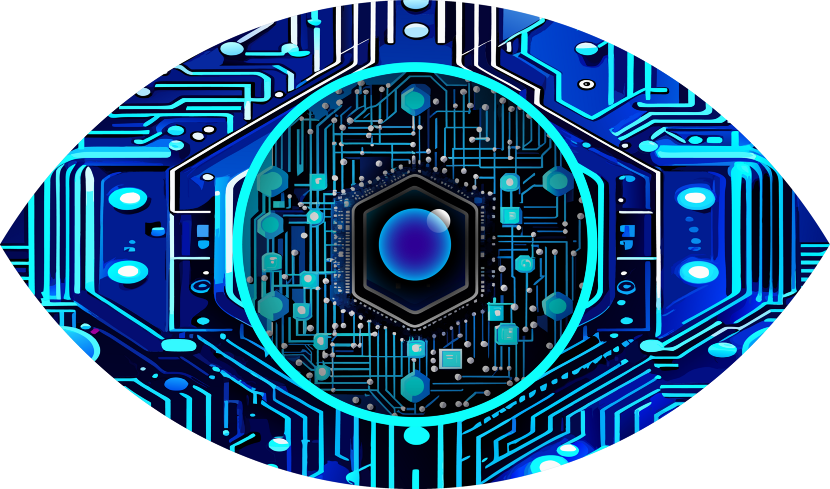 eye circuit digital technology png