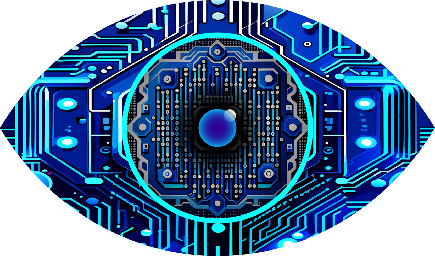 eye circuit digital technology png
