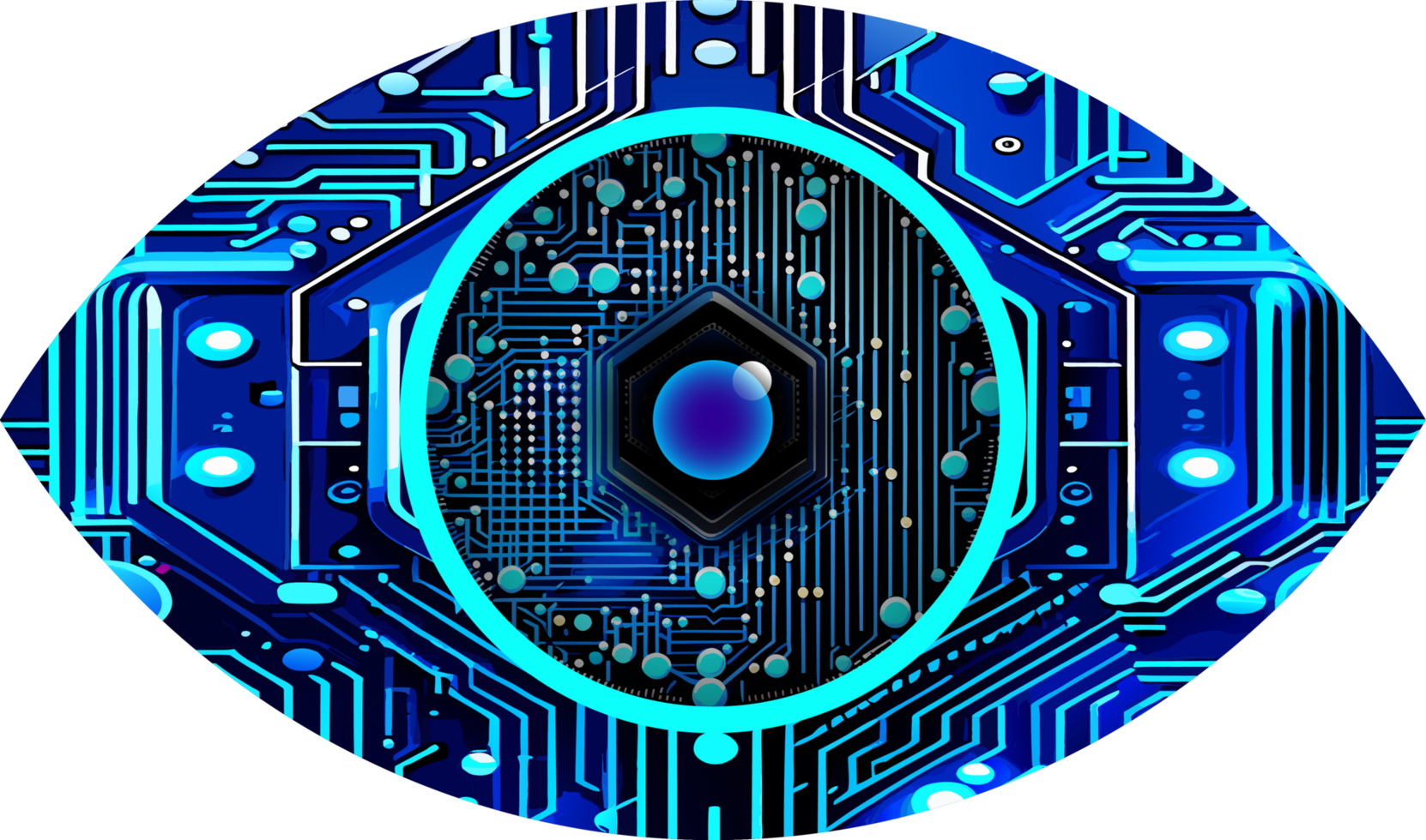 eye circuit digital technology png