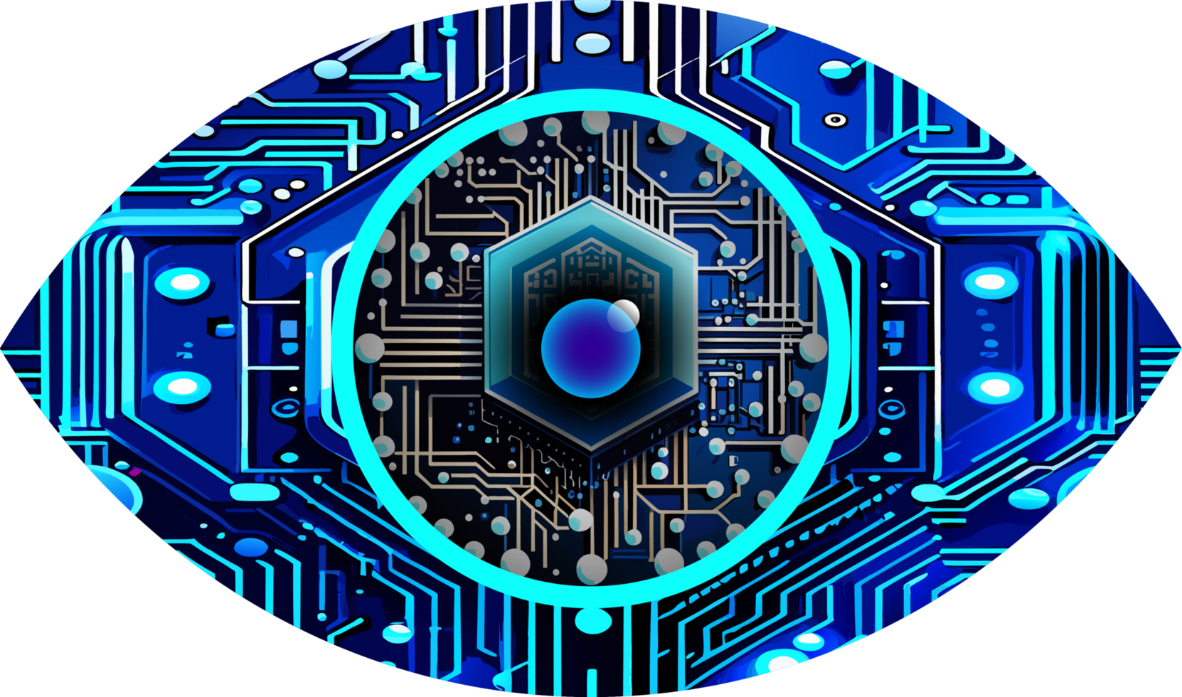 eye circuit digital technology png
