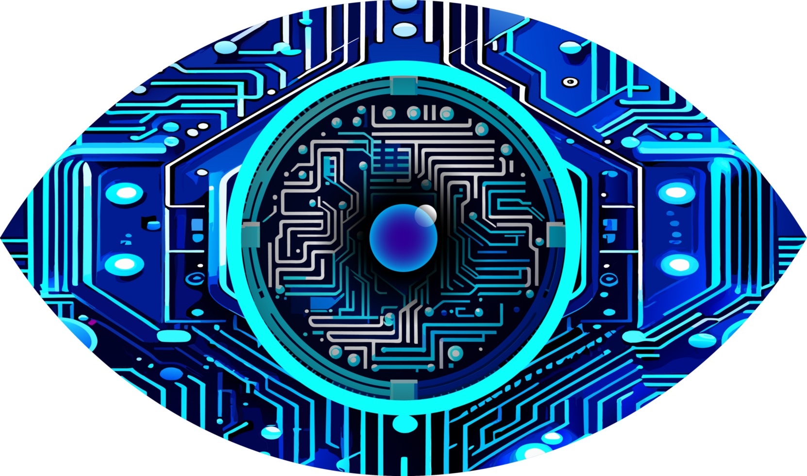 eye circuit digital technology png