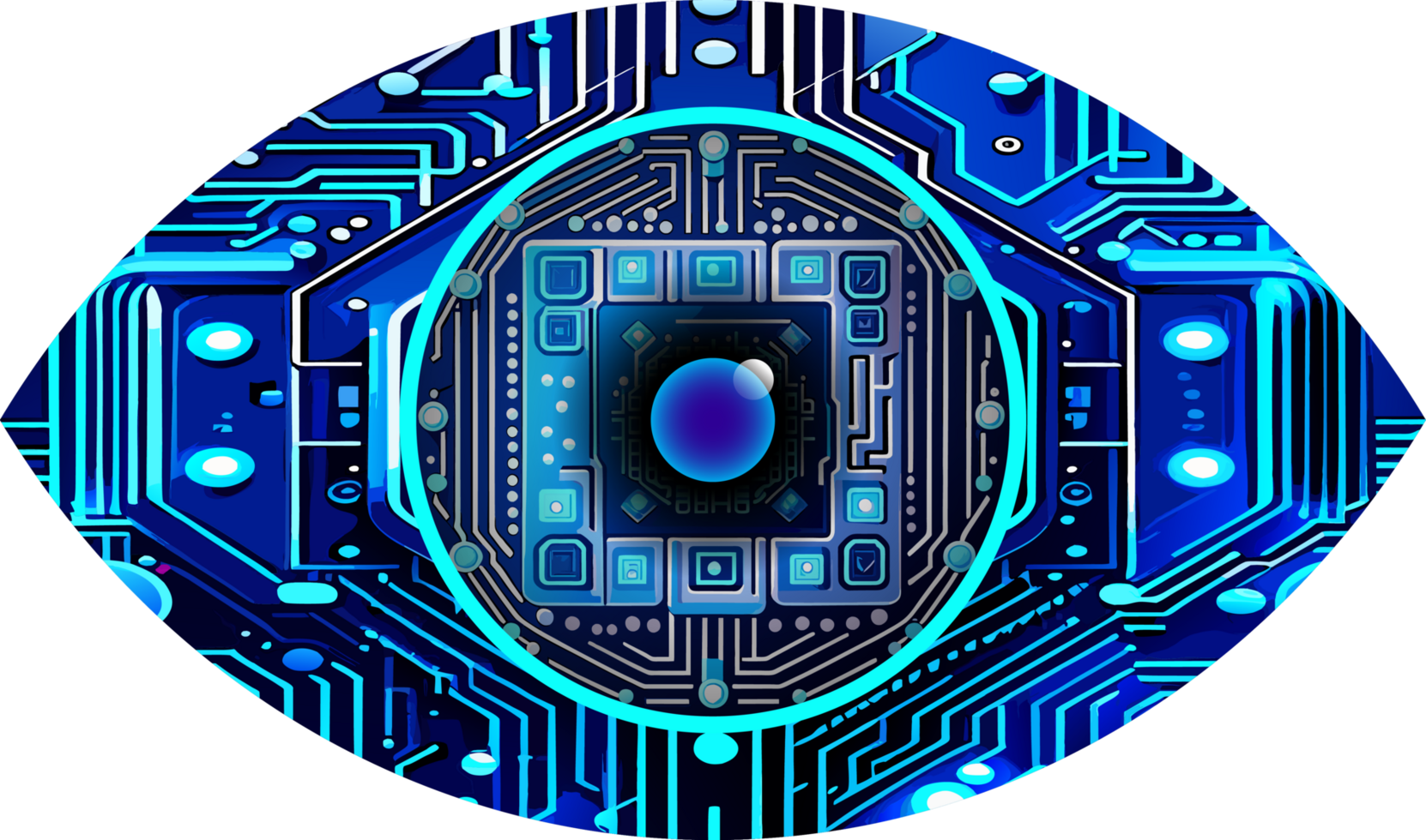 eye circuit digital technology png