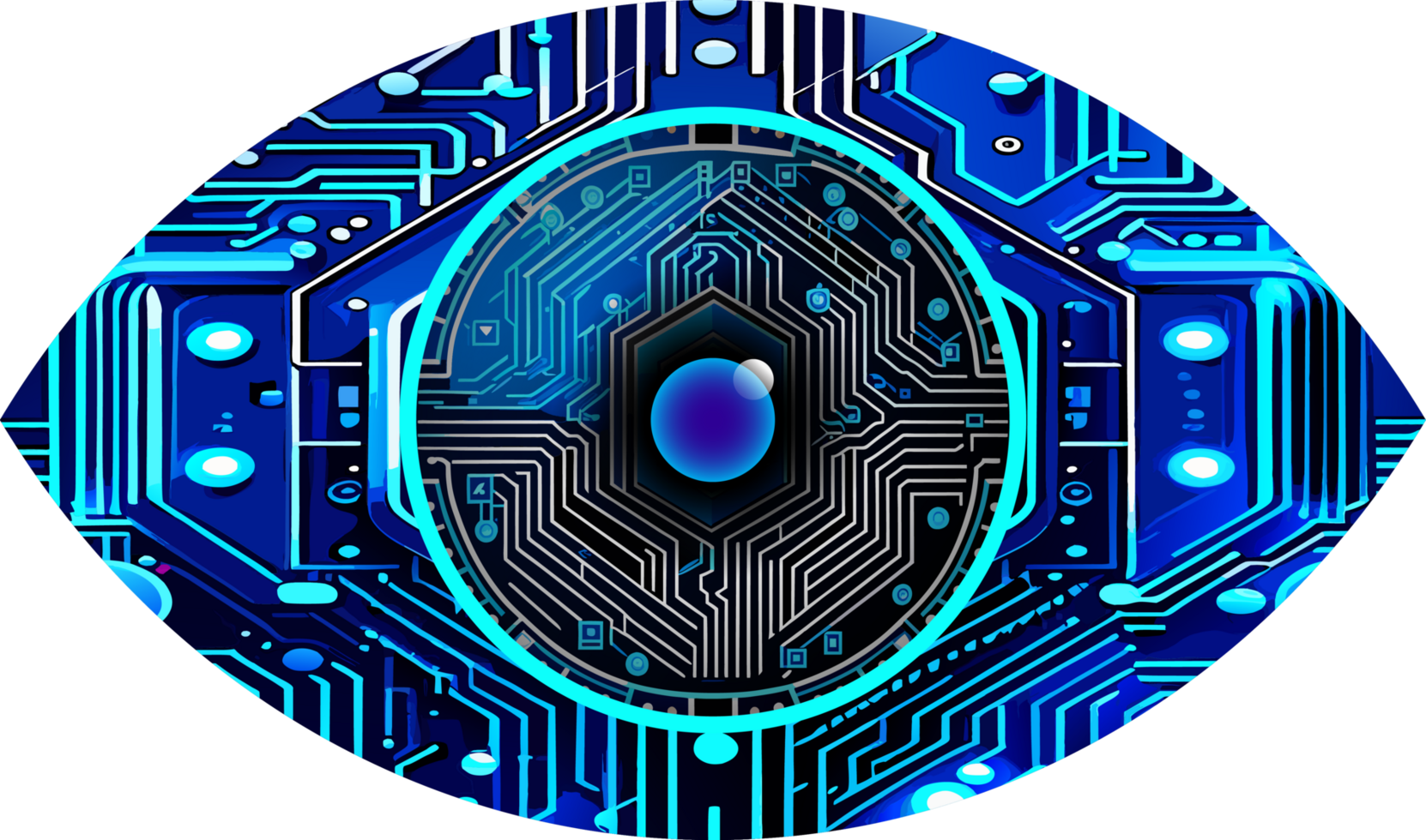 eye circuit digital technology png