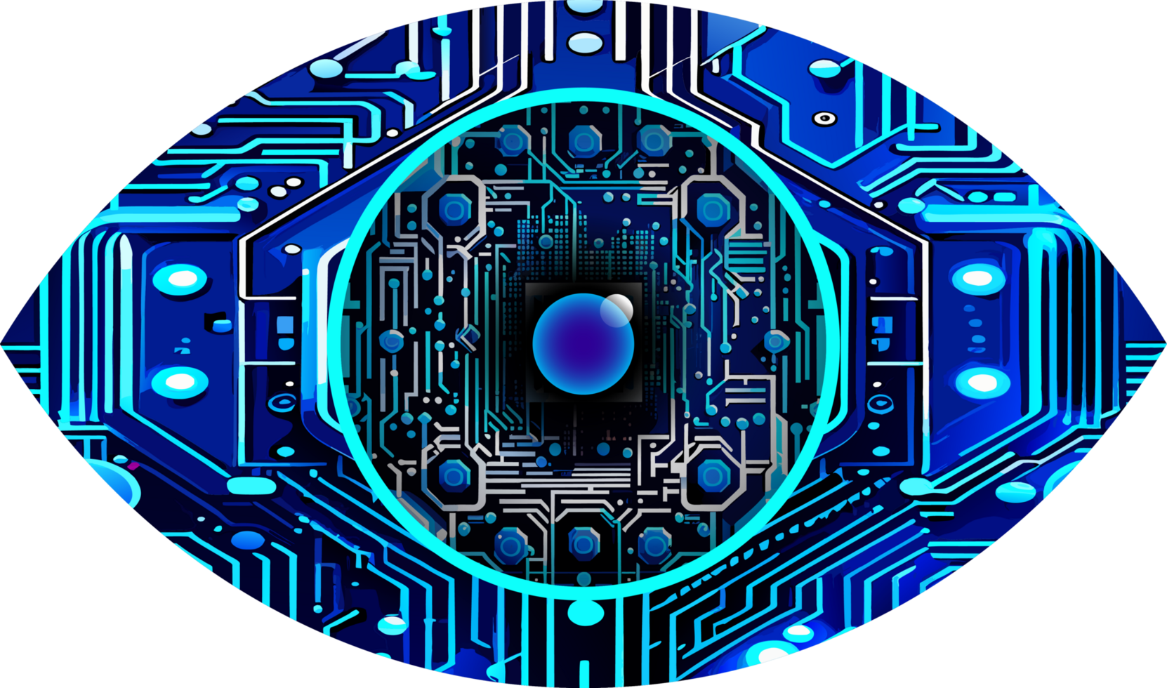 eye circuit digital technology png
