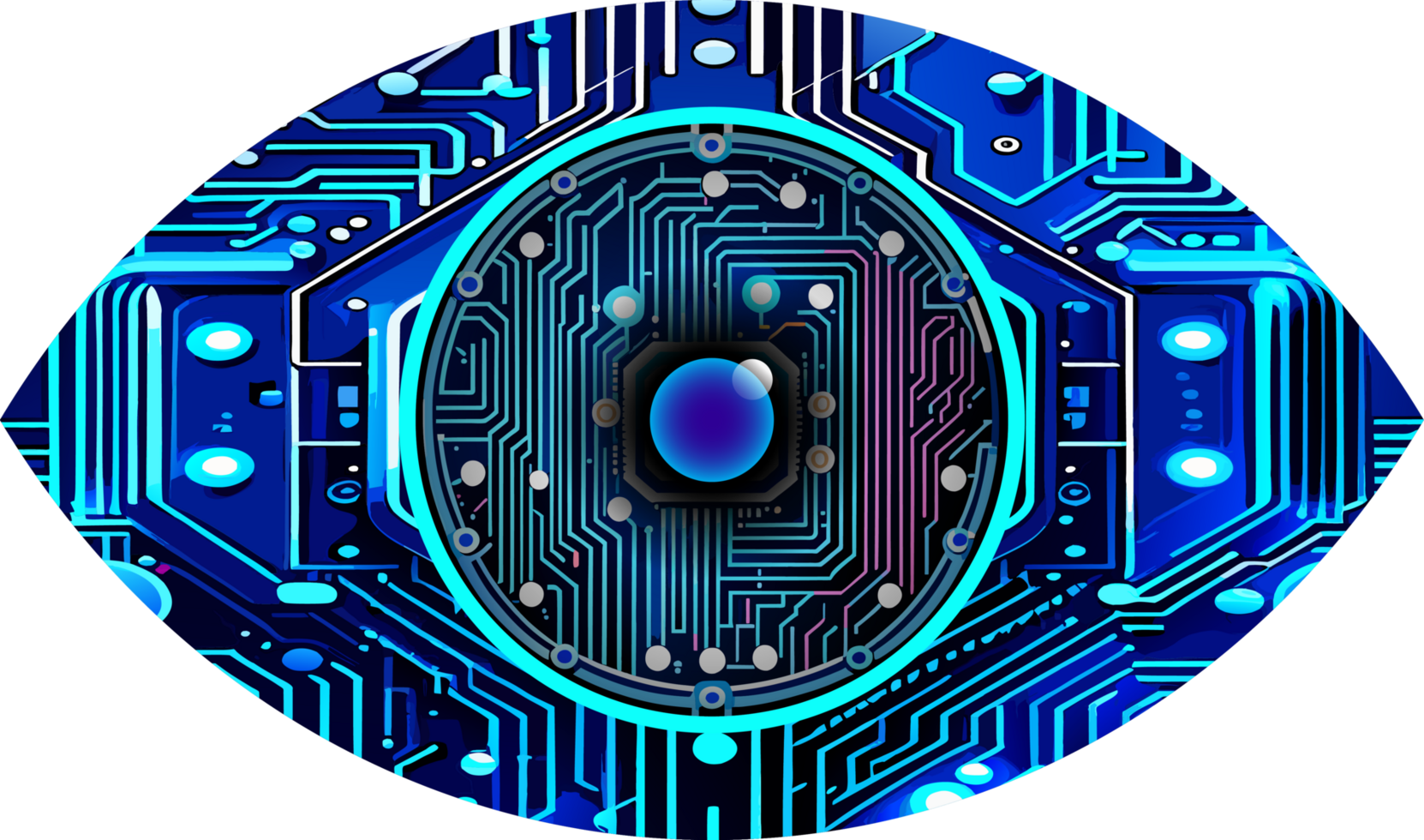 eye circuit digital technology png