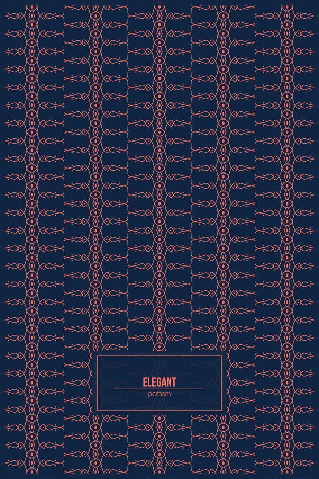 elegant batik pattern has beautiful vintage style vector