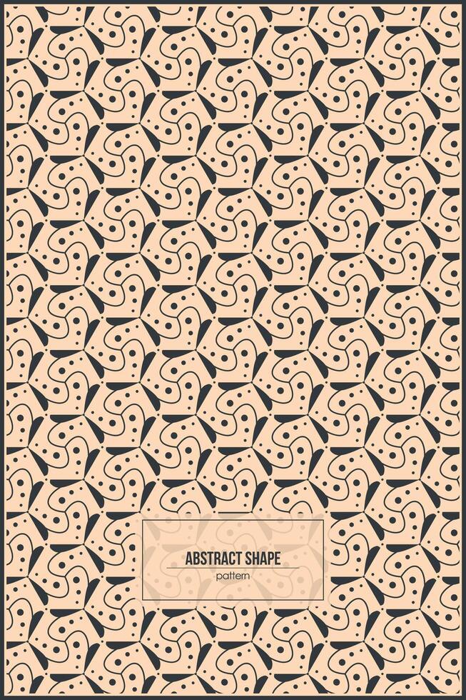 unique fancy pattern of abstract pattern for creative pattern background vector