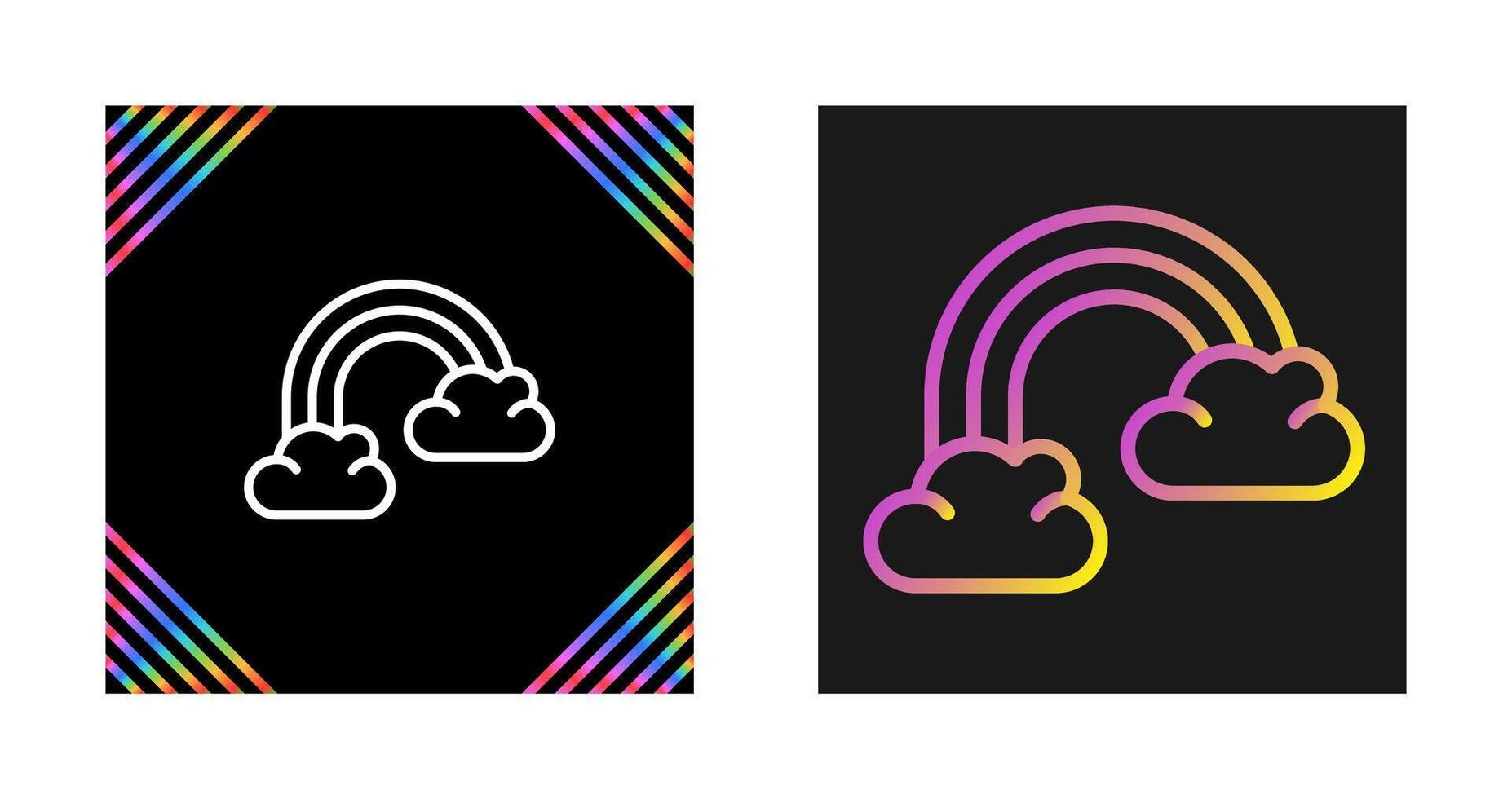 Rainbow Vector Icon