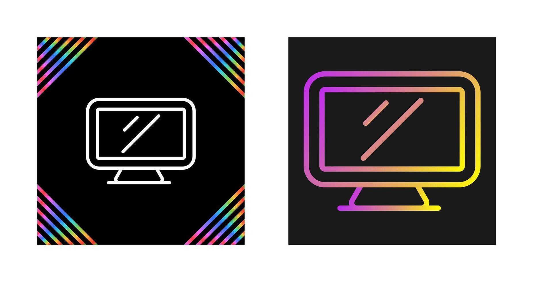 Computer Vector Icon