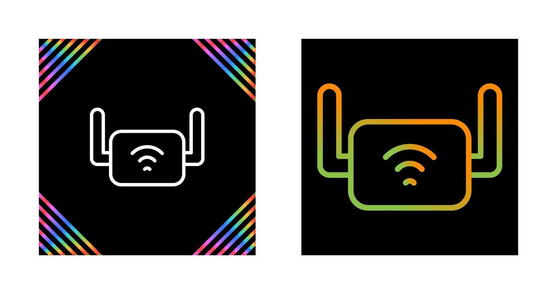 Wi-Fi Range Extender Vector Icon