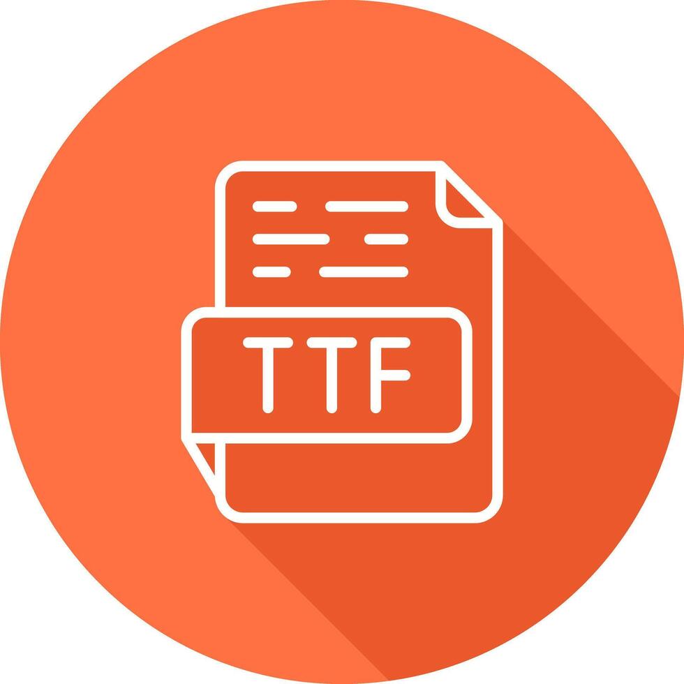 TTF Vector Icon