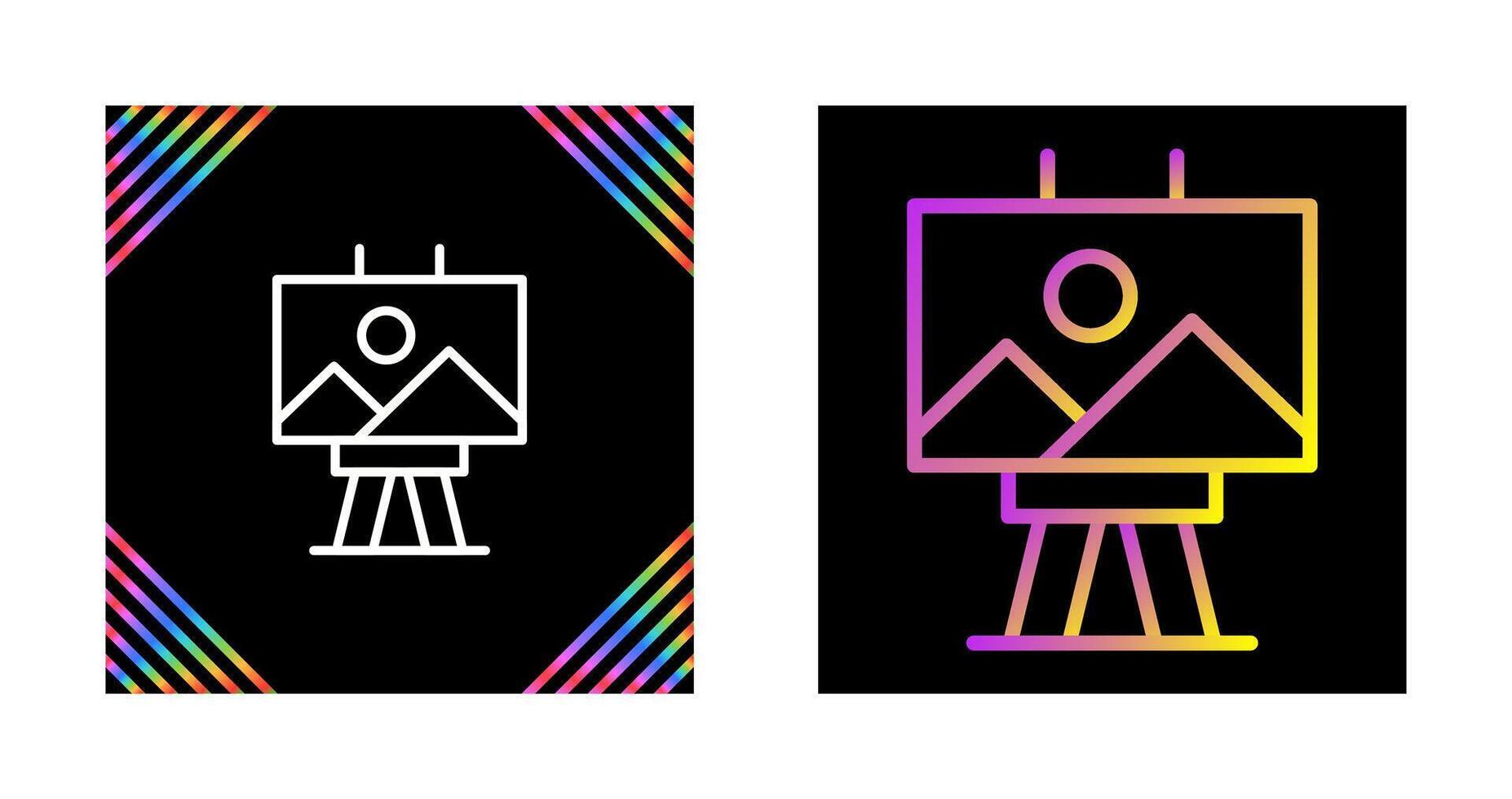 Canvas Vector Icon