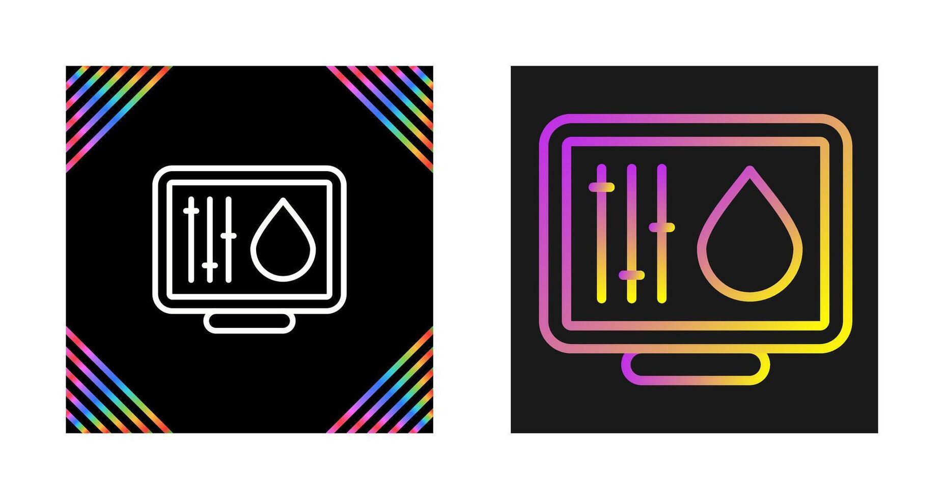 Desktop Computer Vector Icon