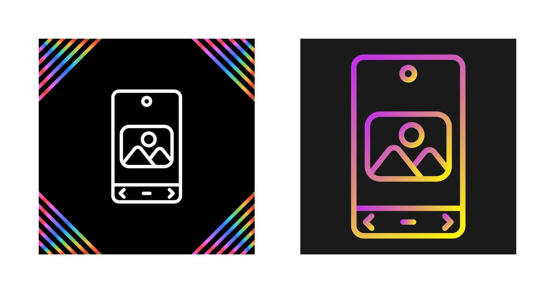 Pictures Vector Icon