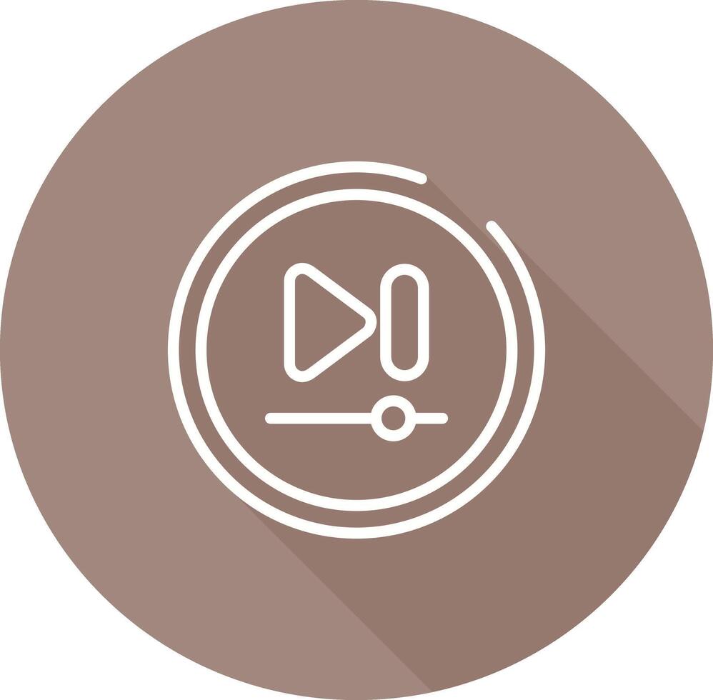 Video Next Track Button Vector Icon