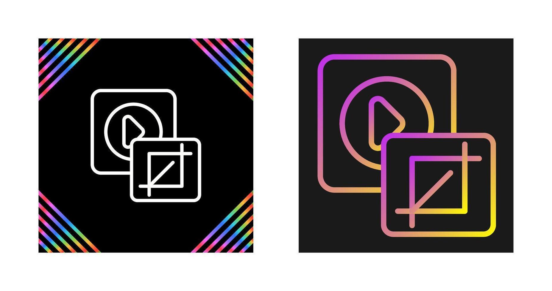 Crop Vector Icon