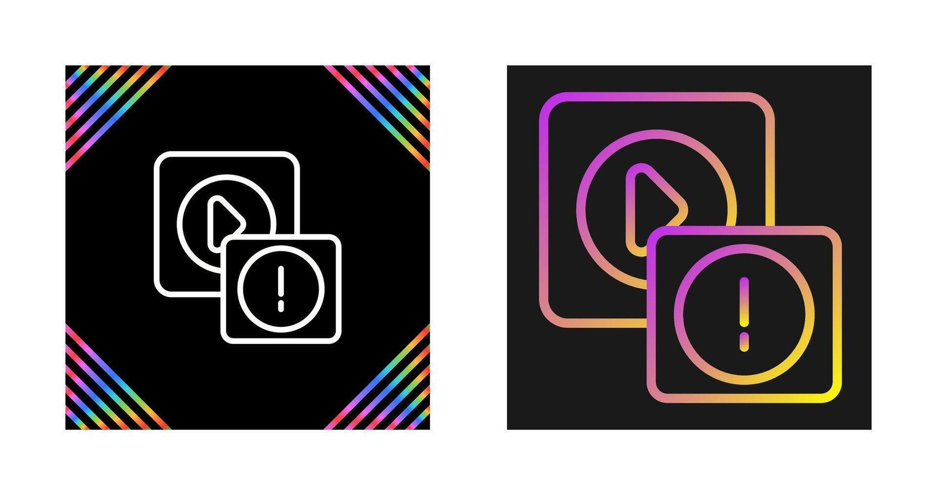 Error Vector Icon