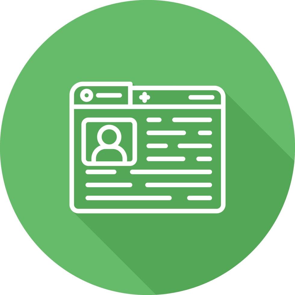 Profile Vector Icon