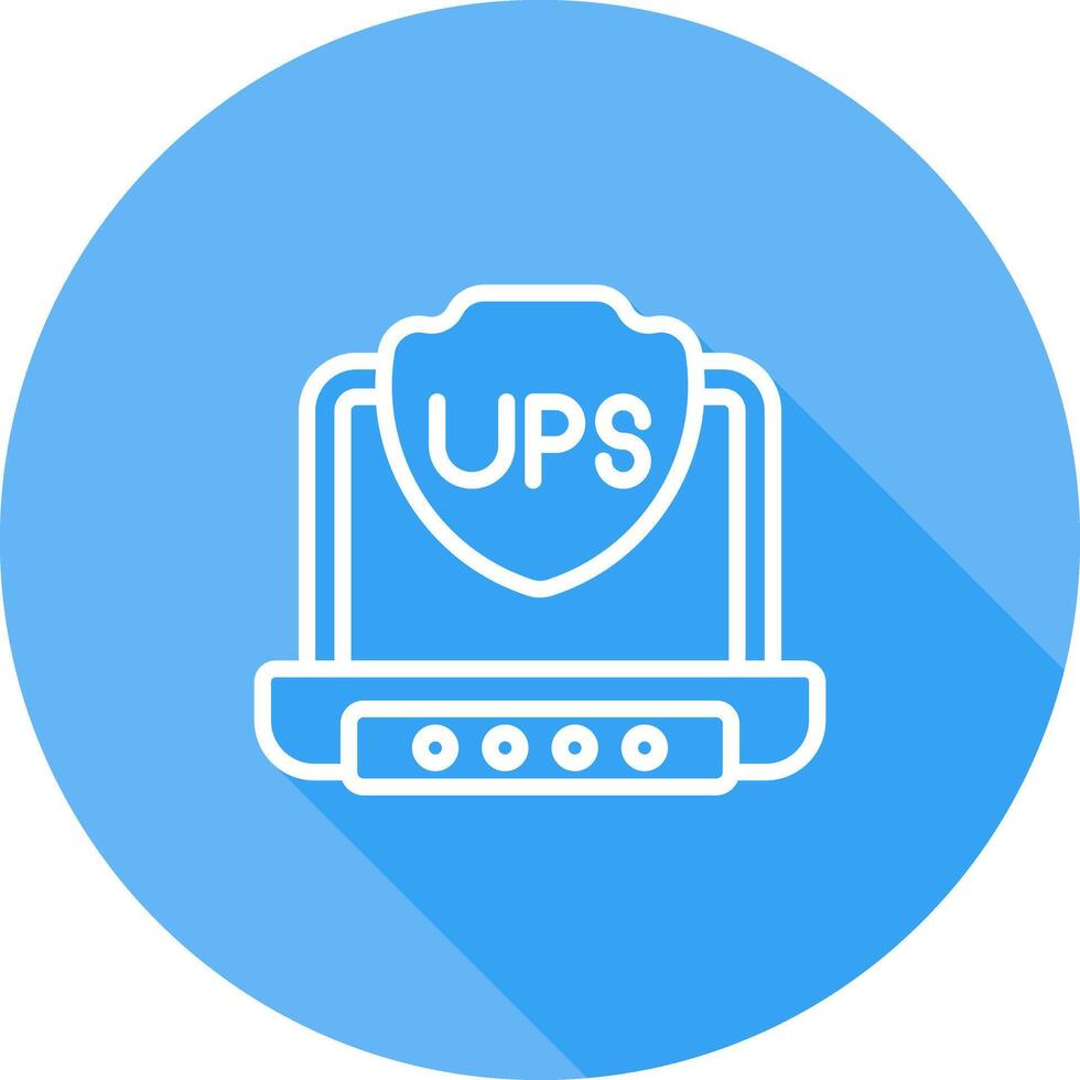 UPS vector icono