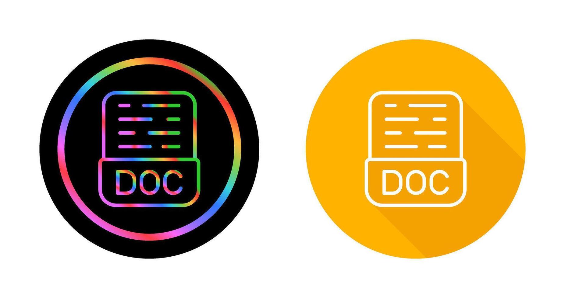 DOC Vector Icon