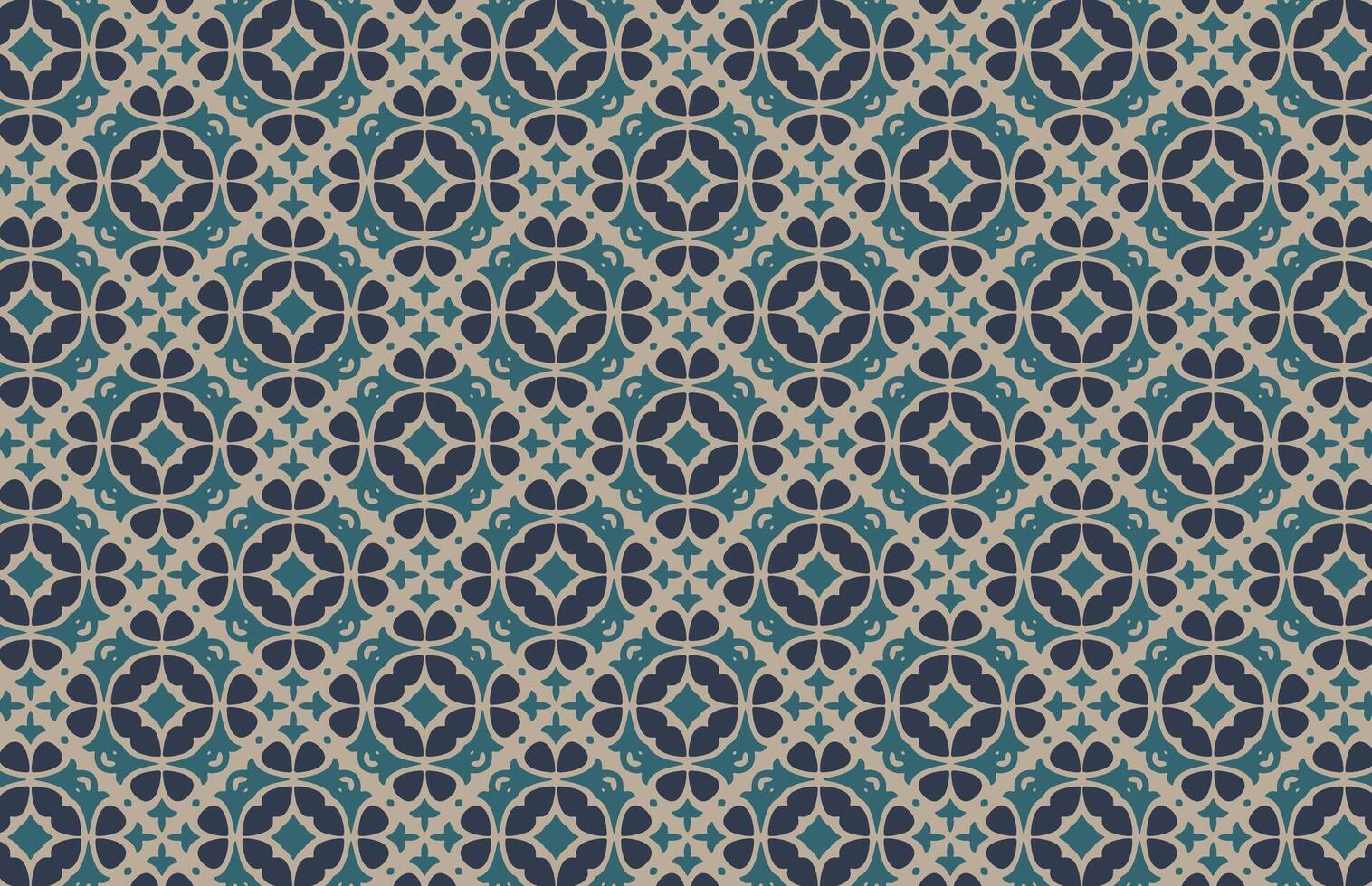 Abstract islamic geometric design vector