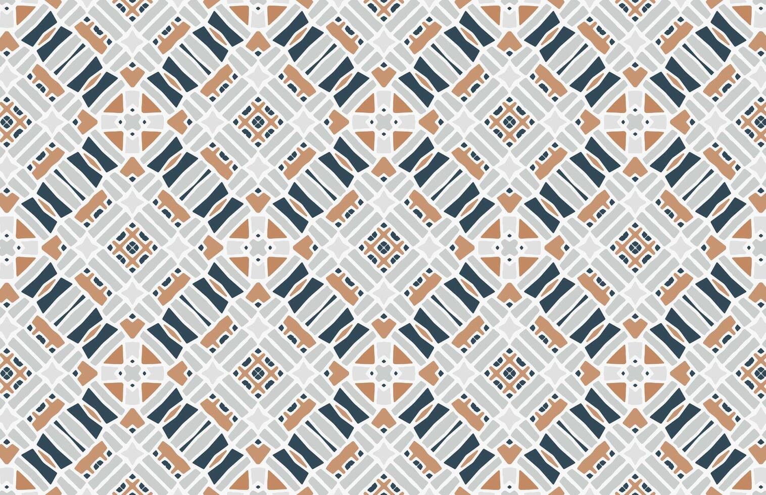 Geometric repeating texture pattern for fabric vector