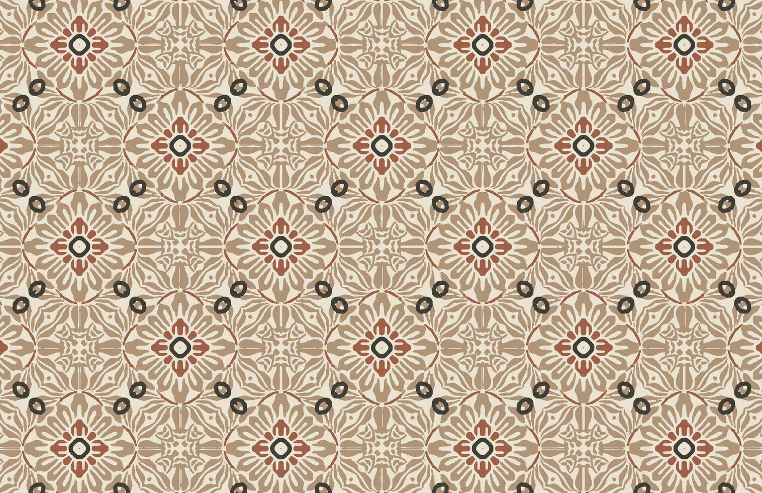 Brown and black grunge fabric design pattern vector