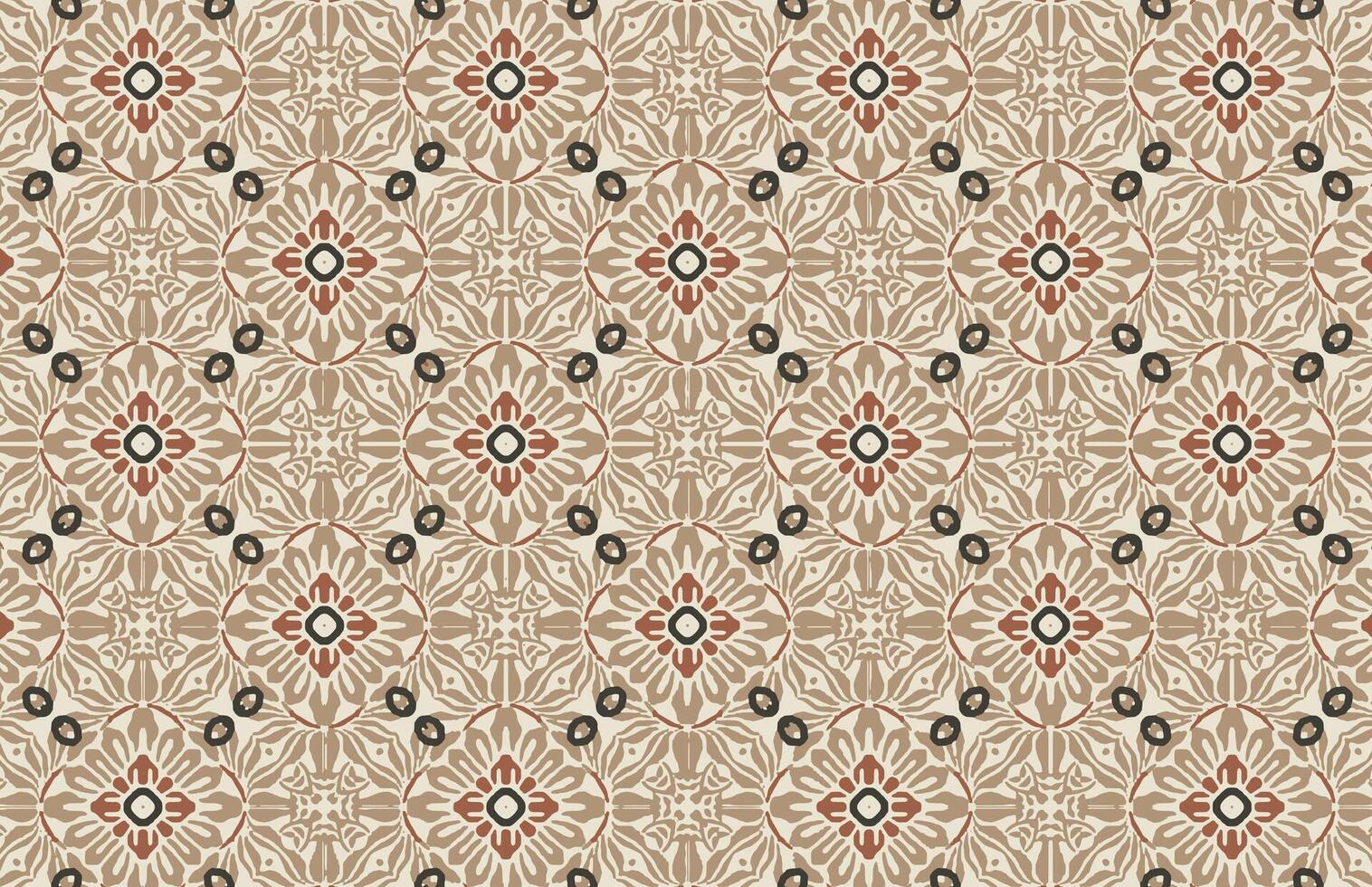Brown and black grunge fabric design pattern vector