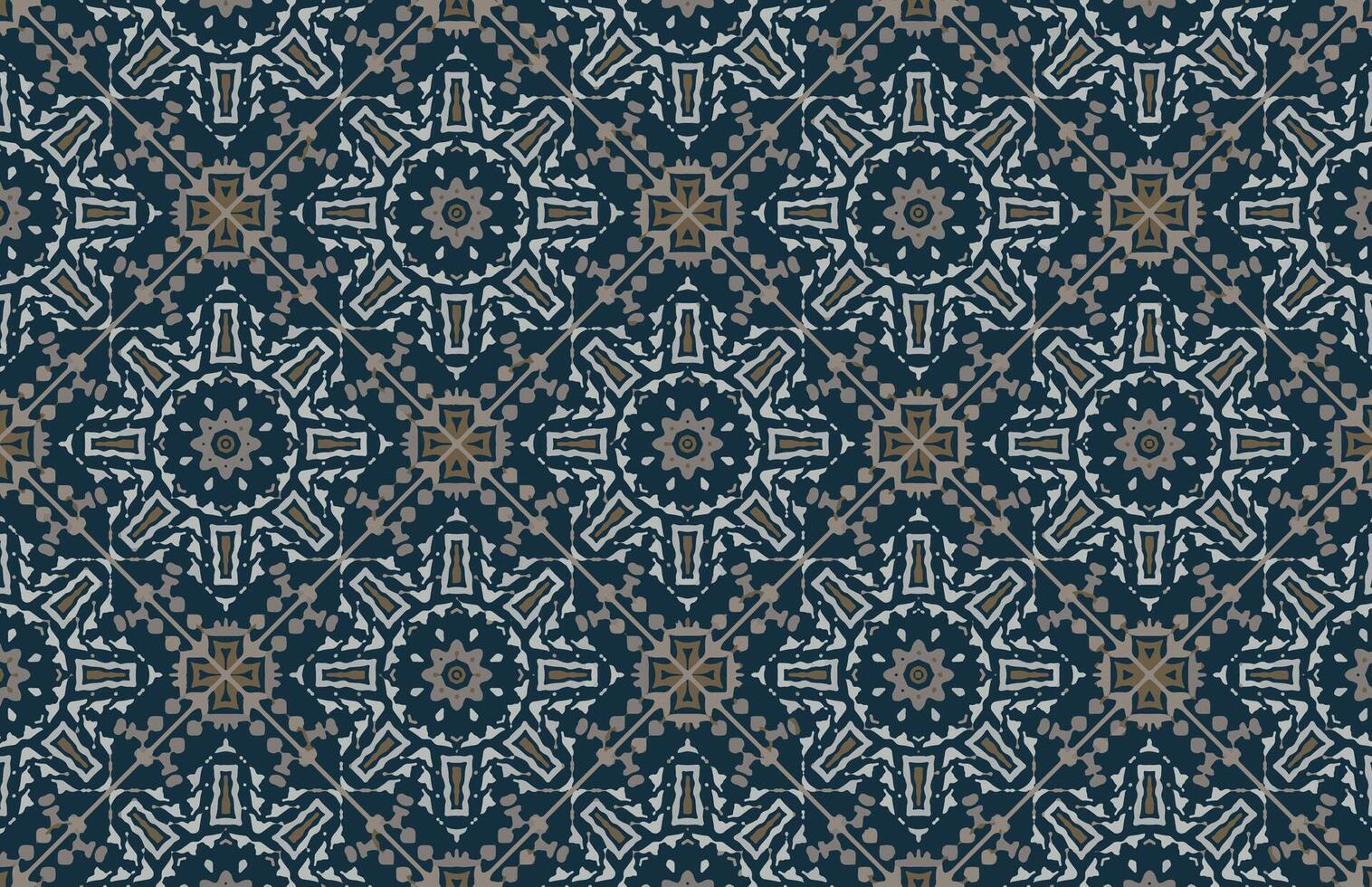 Multicolor decorative dark fabric grunge pattern vector
