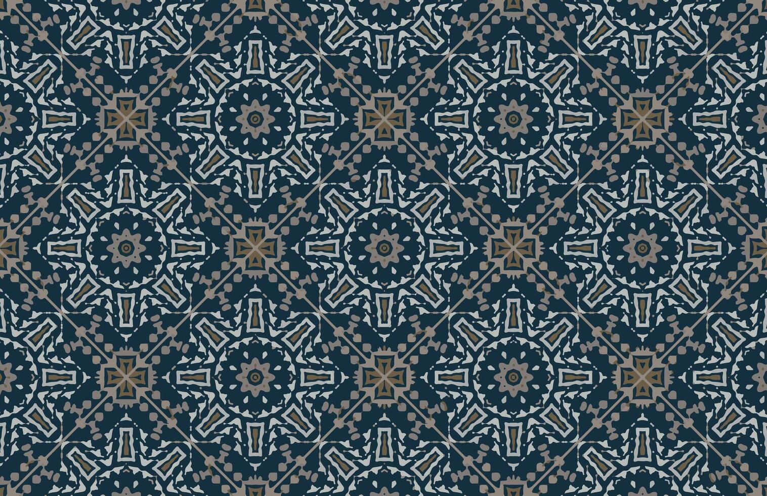 Multicolor decorative dark fabric grunge pattern vector