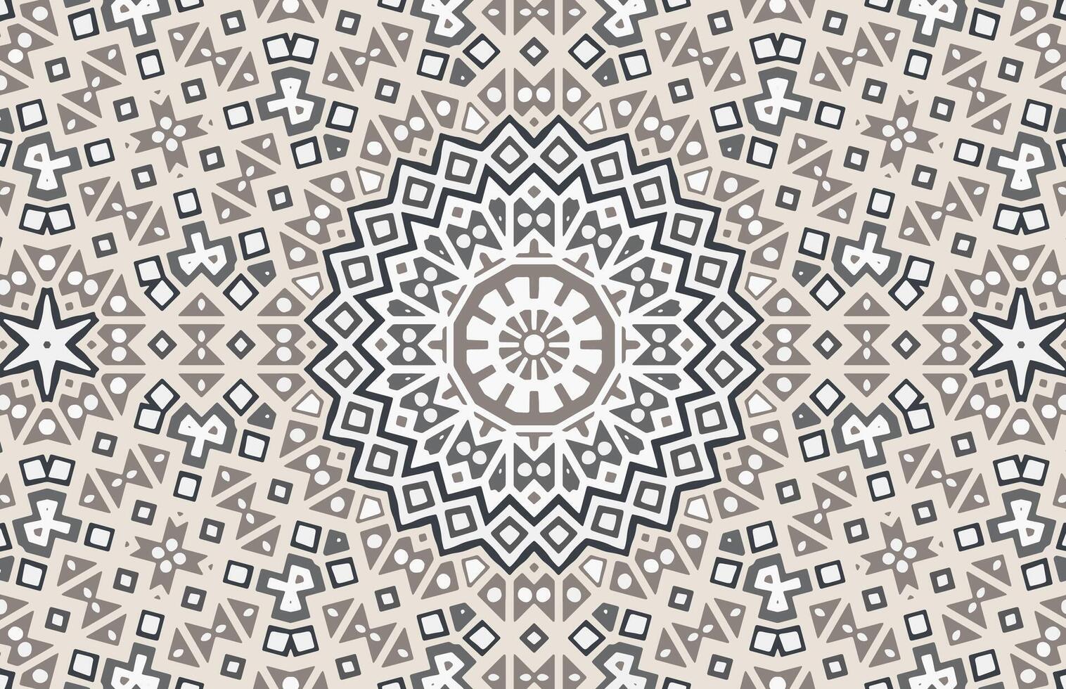 Elegant and classic mandala design pattern vector