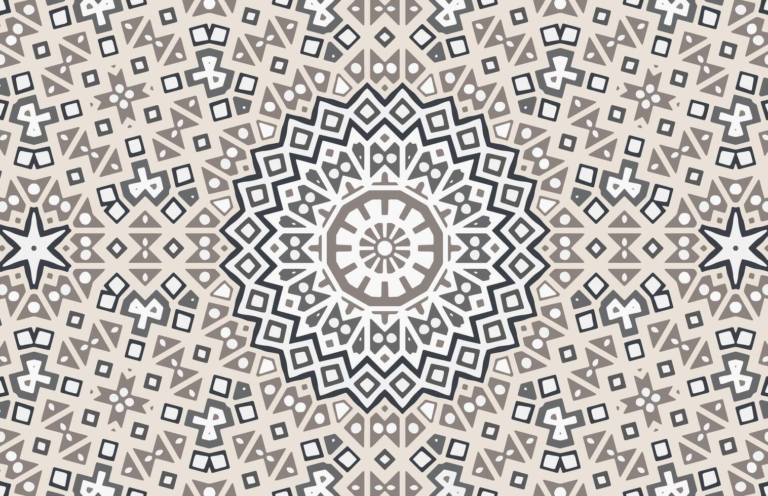 Elegant and classic mandala design pattern vector