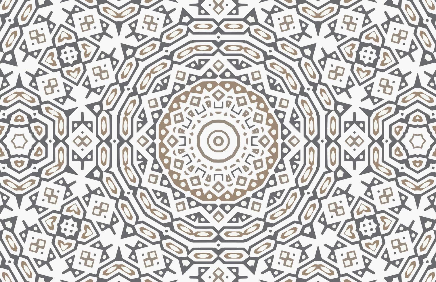 Elegant and classic mandala pattern vector