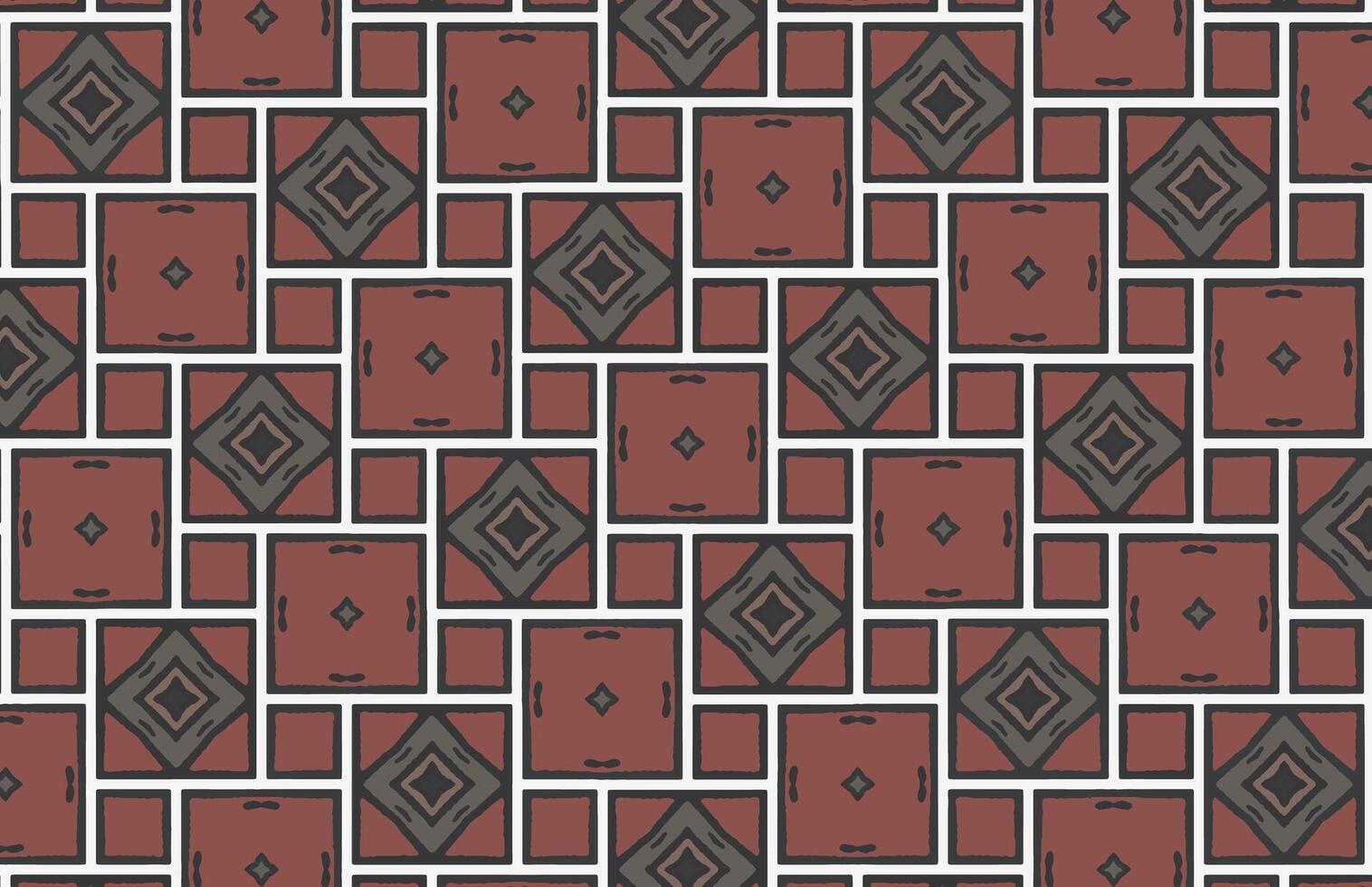 Colorful bricks grunge design pattern vector