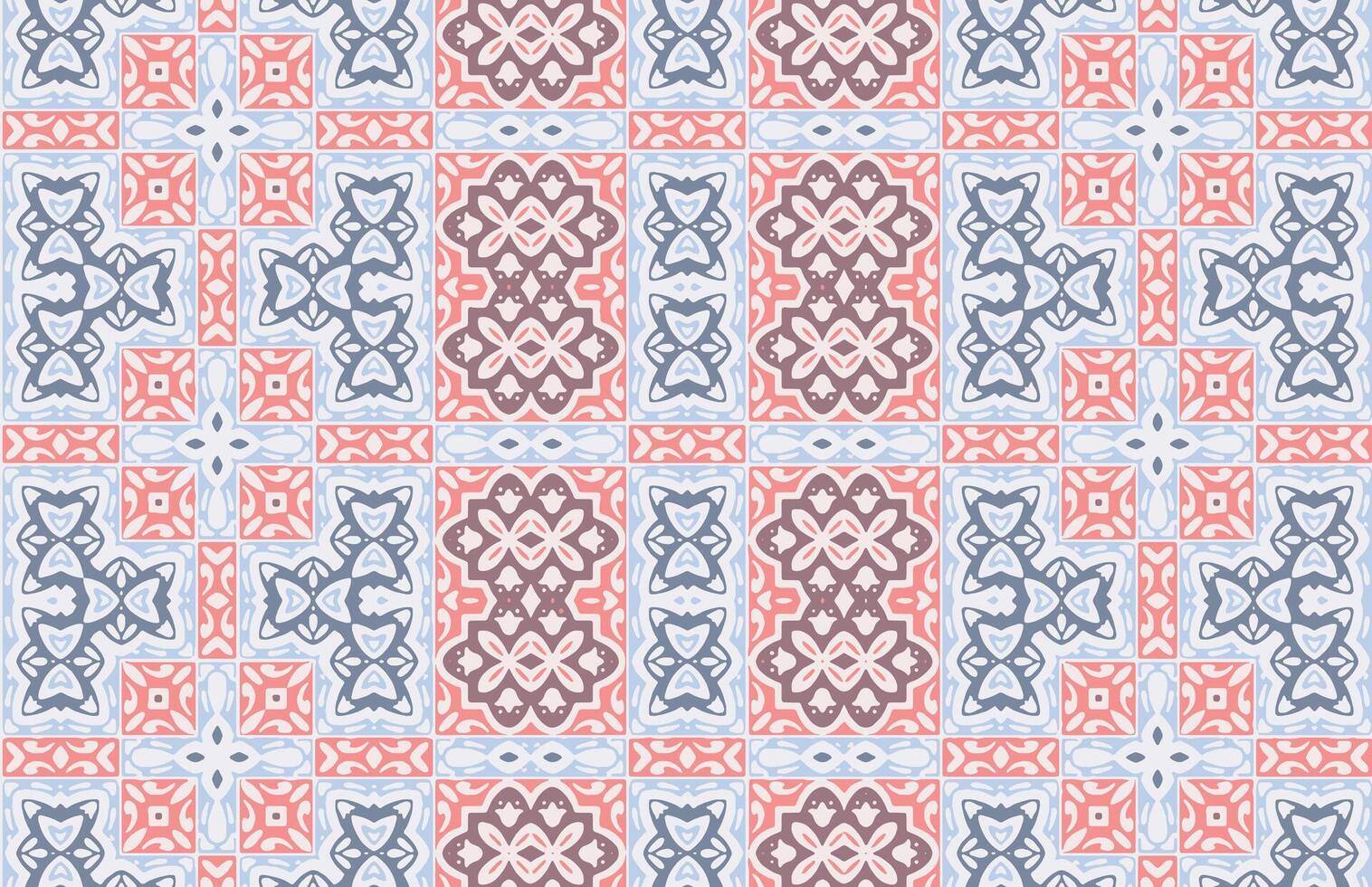Blue and pink color design pattern vector
