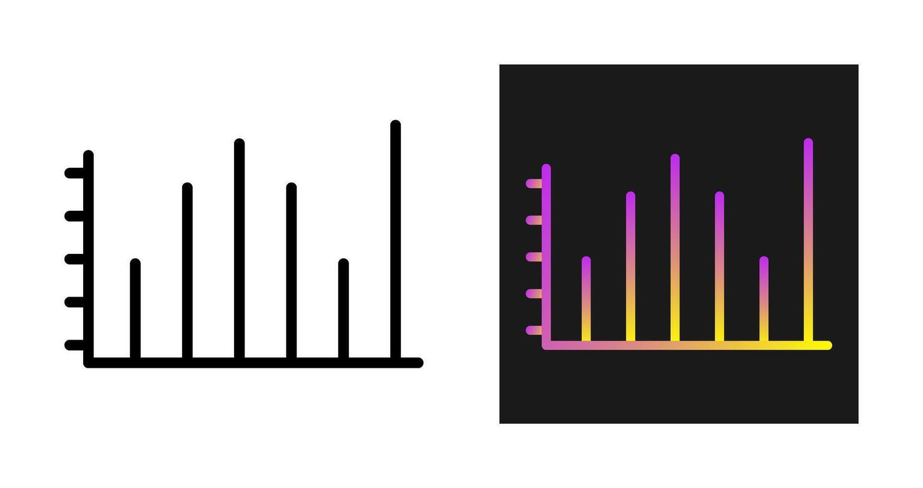 icono de vector de estadísticas