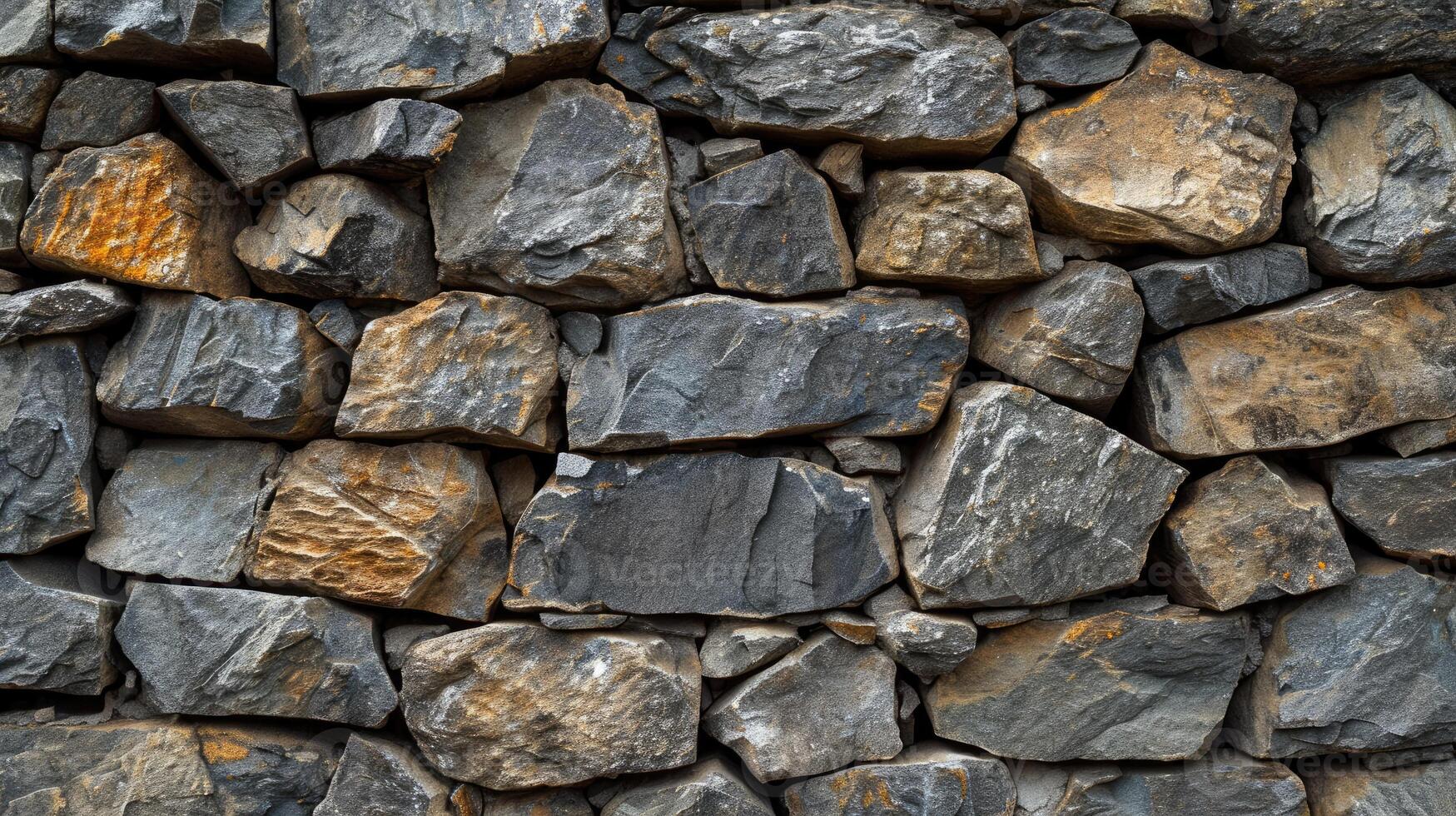 AI generated Immerse in the rugged texture of a rock background, evoking the essence of nature. Ai Generated. photo