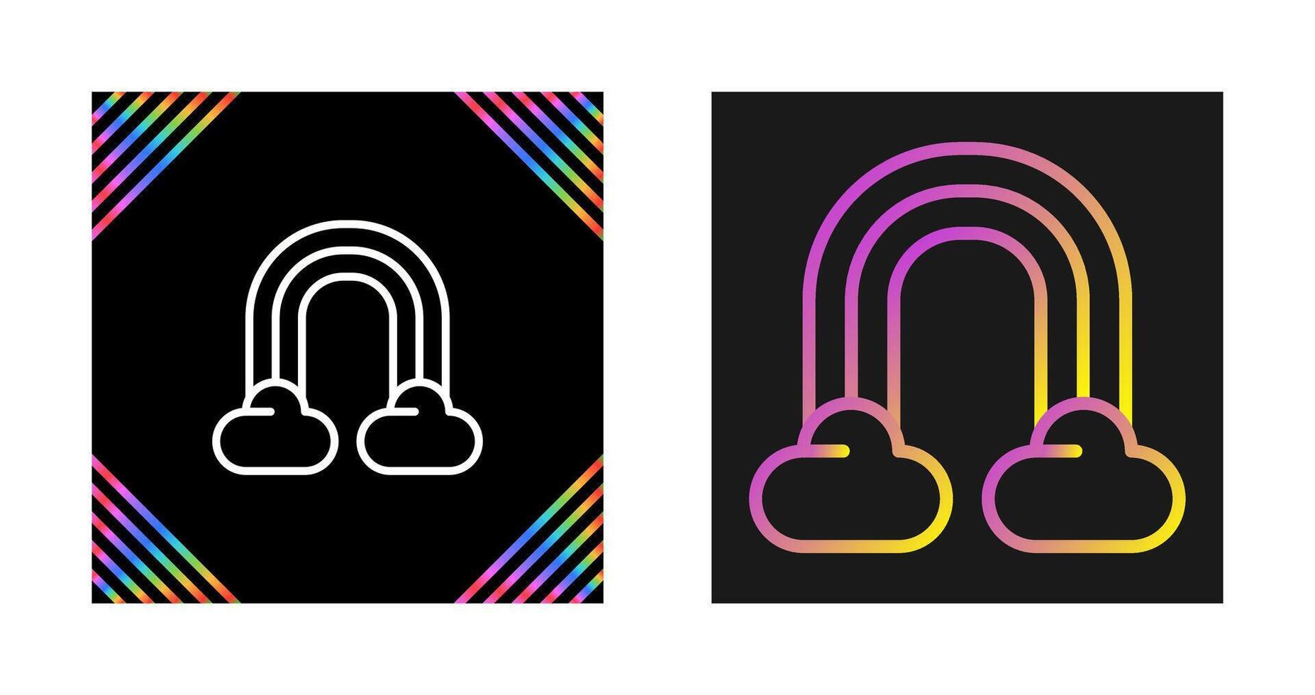 Rainbow Vector Icon