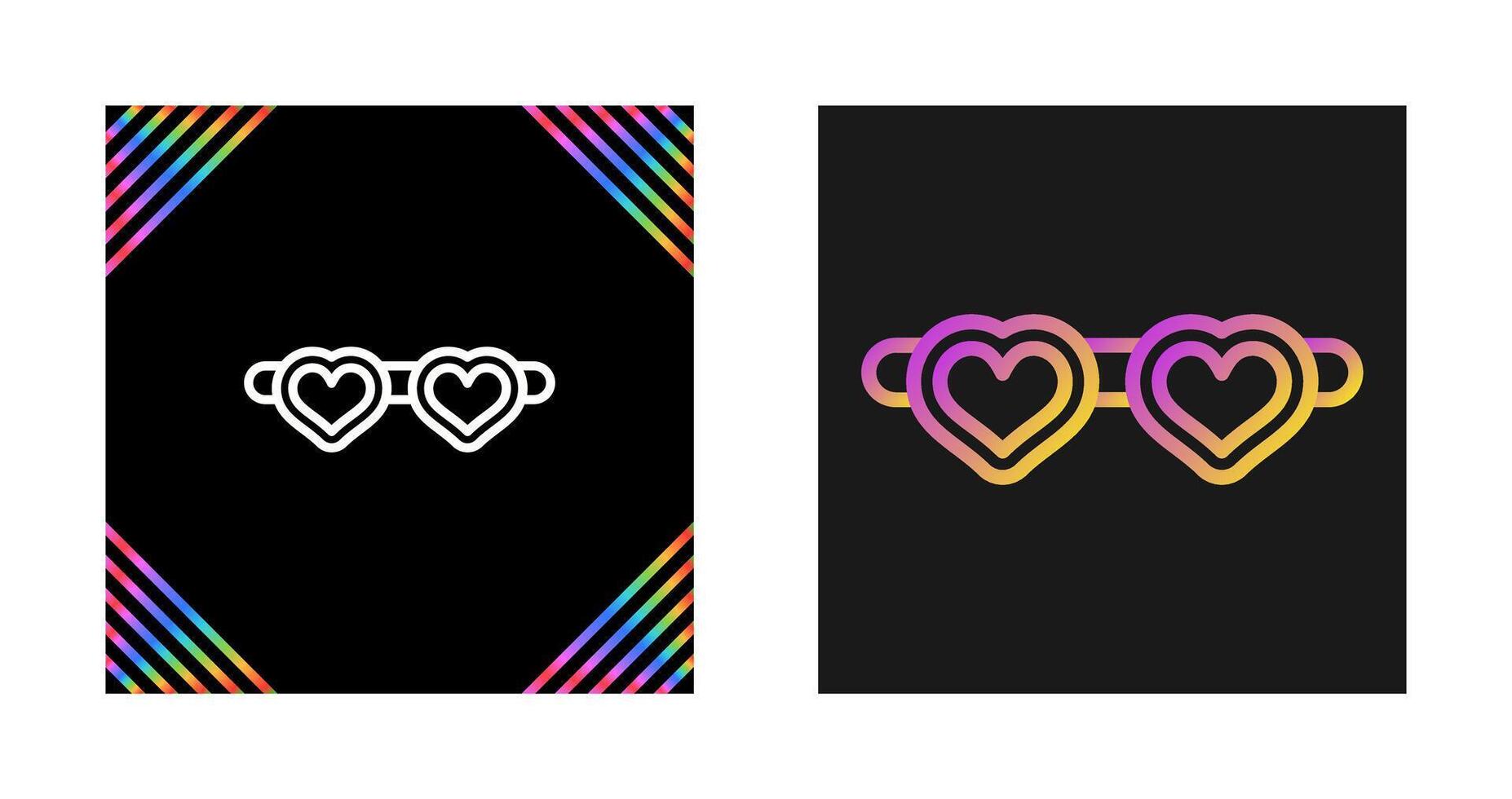 Eyeglasses Vector Icon