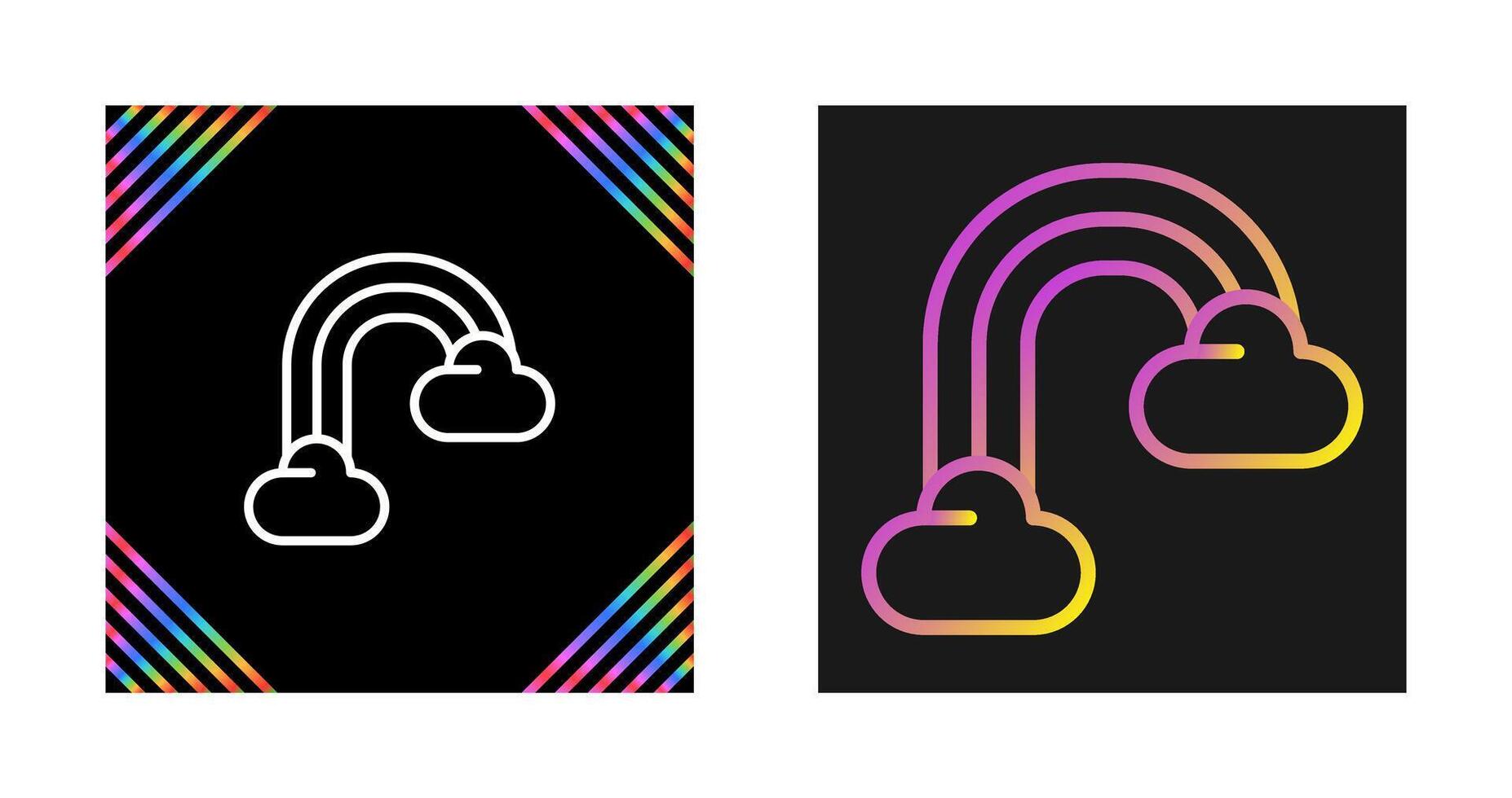 Rainbow Vector Icon