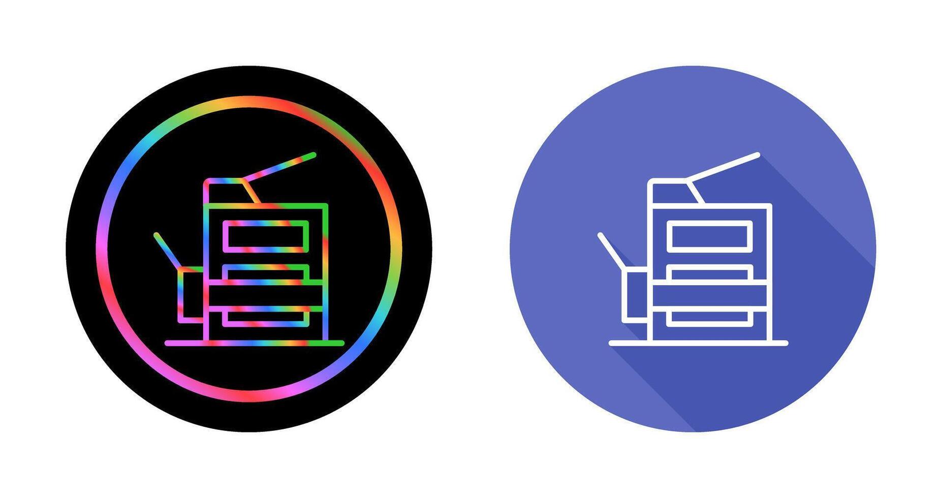 Copy Machine Vector Icon