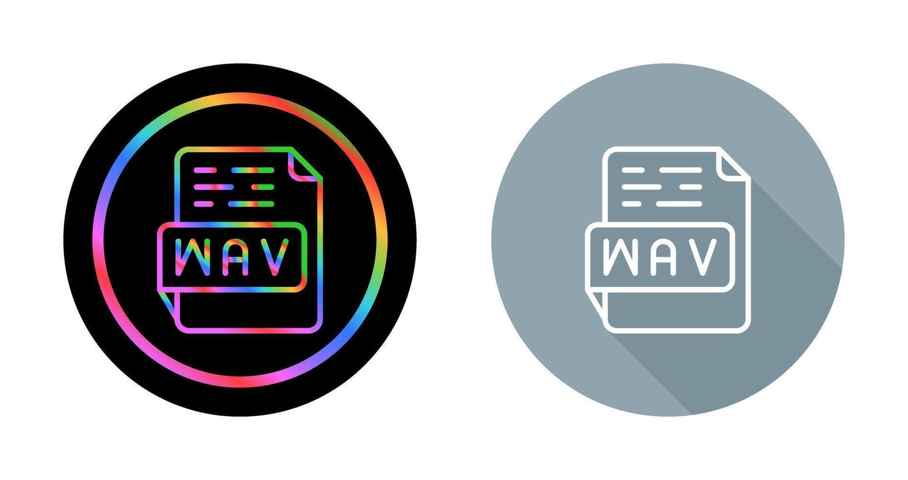 WAV Vector Icon