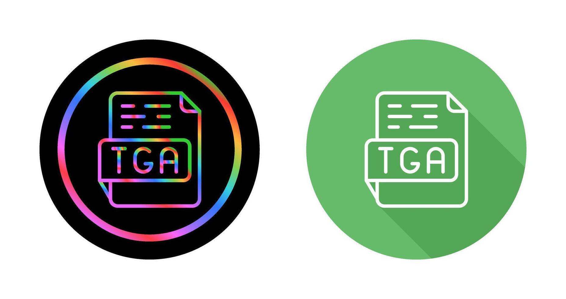 TGA Vector Icon