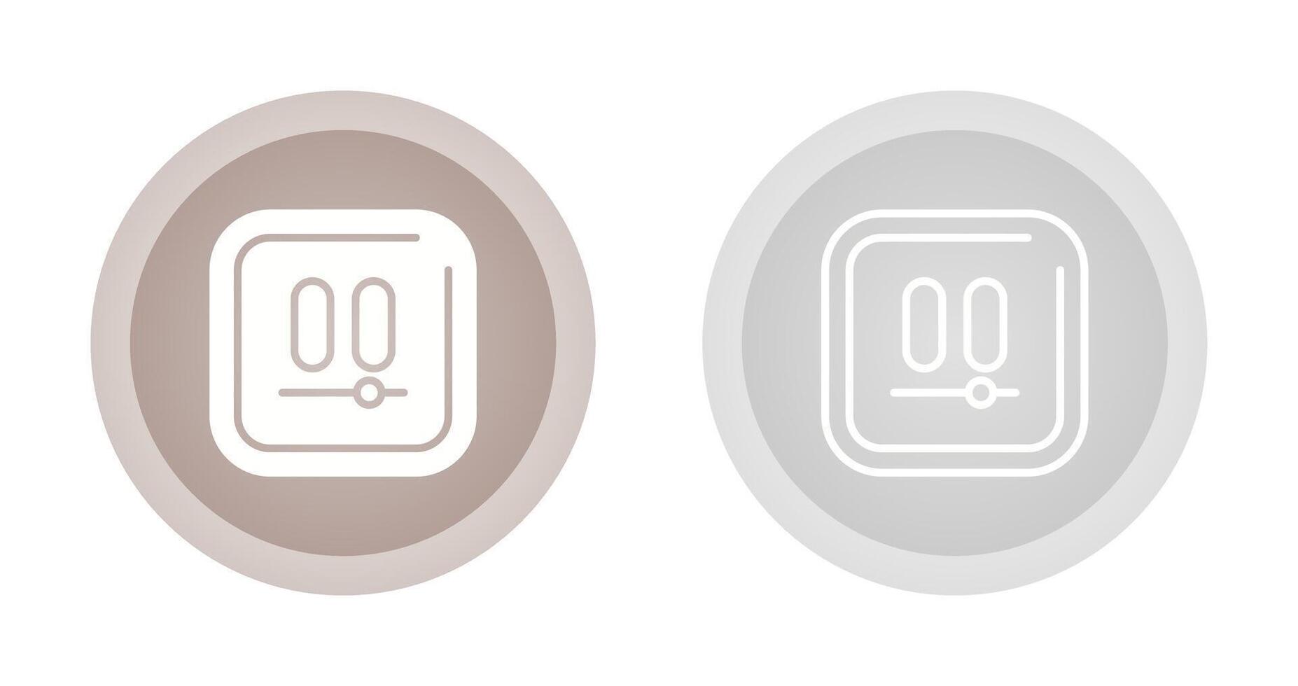 Video Pause Square Vector Icon