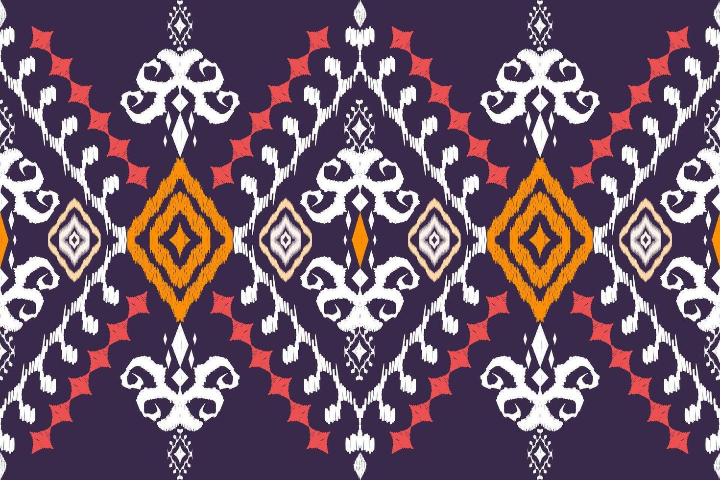 étnico figura azteca bordado estilo.geométrico ikat oriental tradicional Arte patrón de diseño para étnico fondo,fondo de pantalla,moda,ropa,envoltura,tela,elemento,pareo,gráfico,vector ilustración. vector