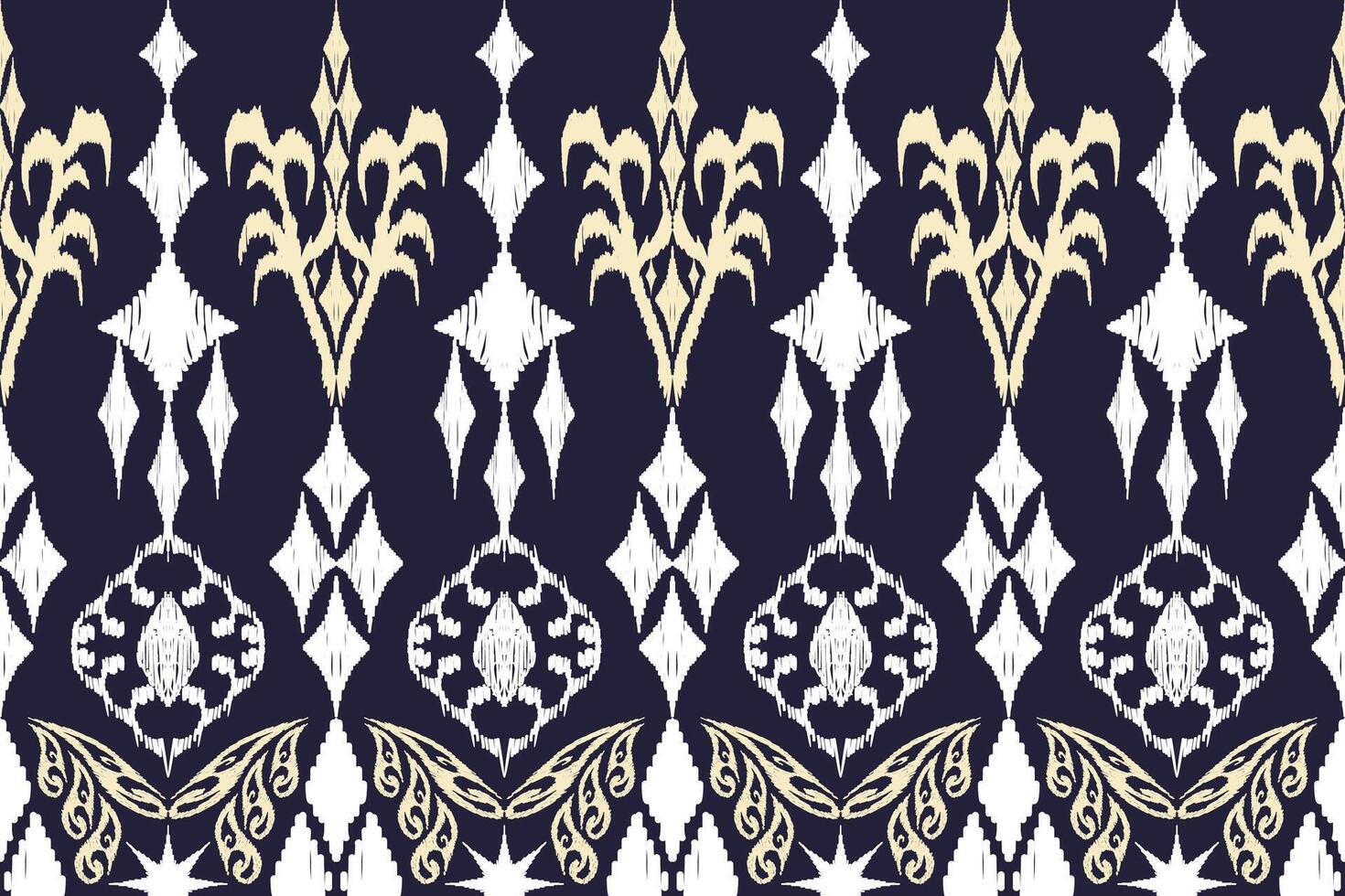 Ethnic Figure aztec embroidery style.Geometric ikat oriental traditional art pattern.Design for ethnic background,wallpaper,fashion,clothing,wrapping,fabric,element,sarong,graphic,vector illustration. vector