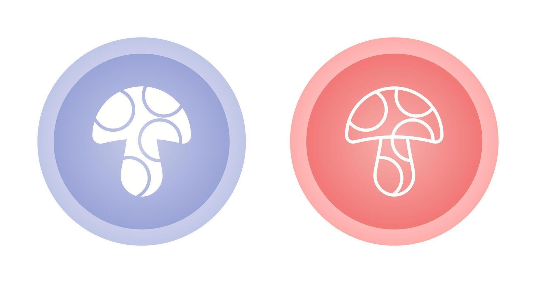 Mushroom Vector Icon