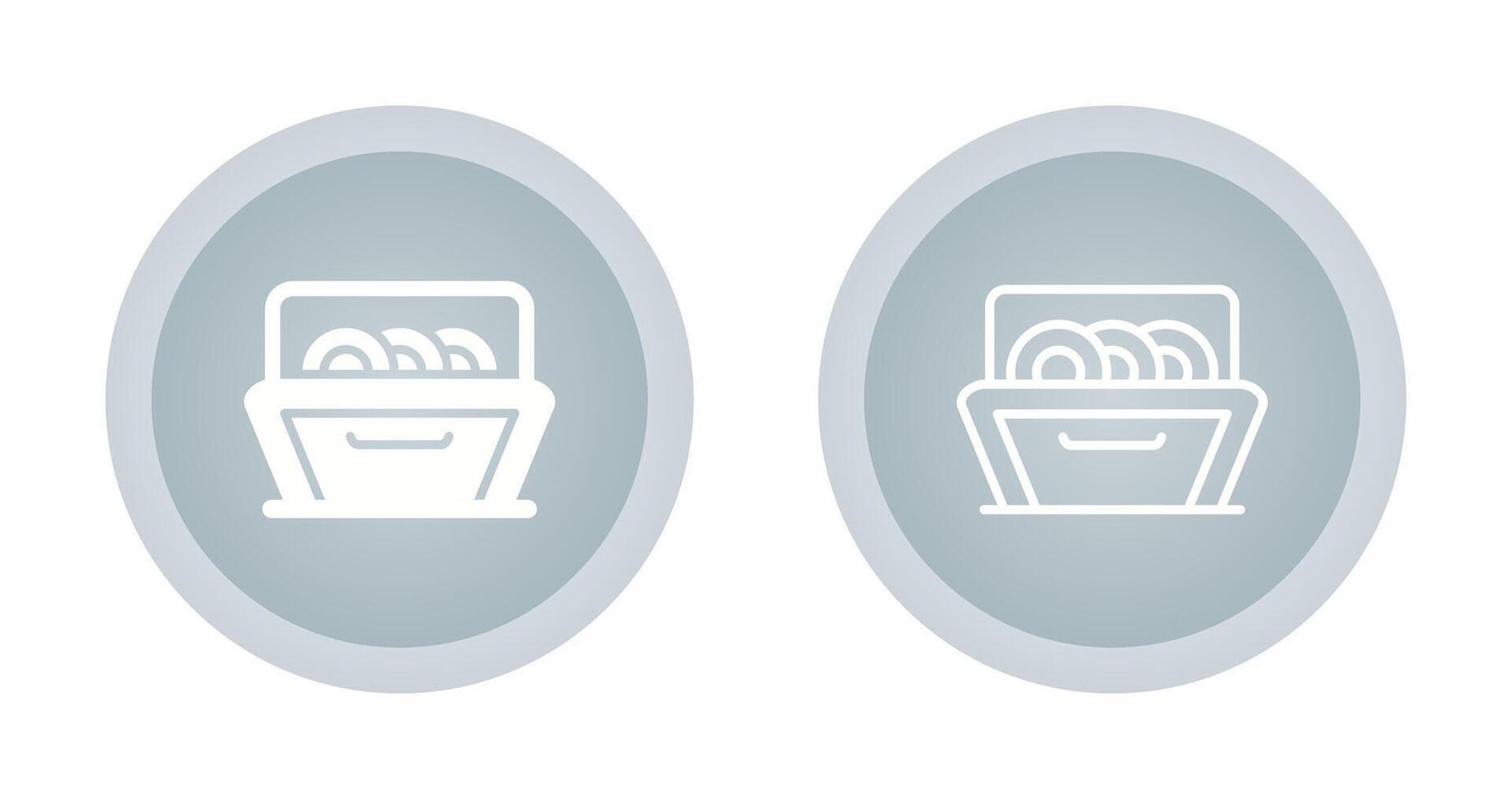 Dishwasher Vector Icon