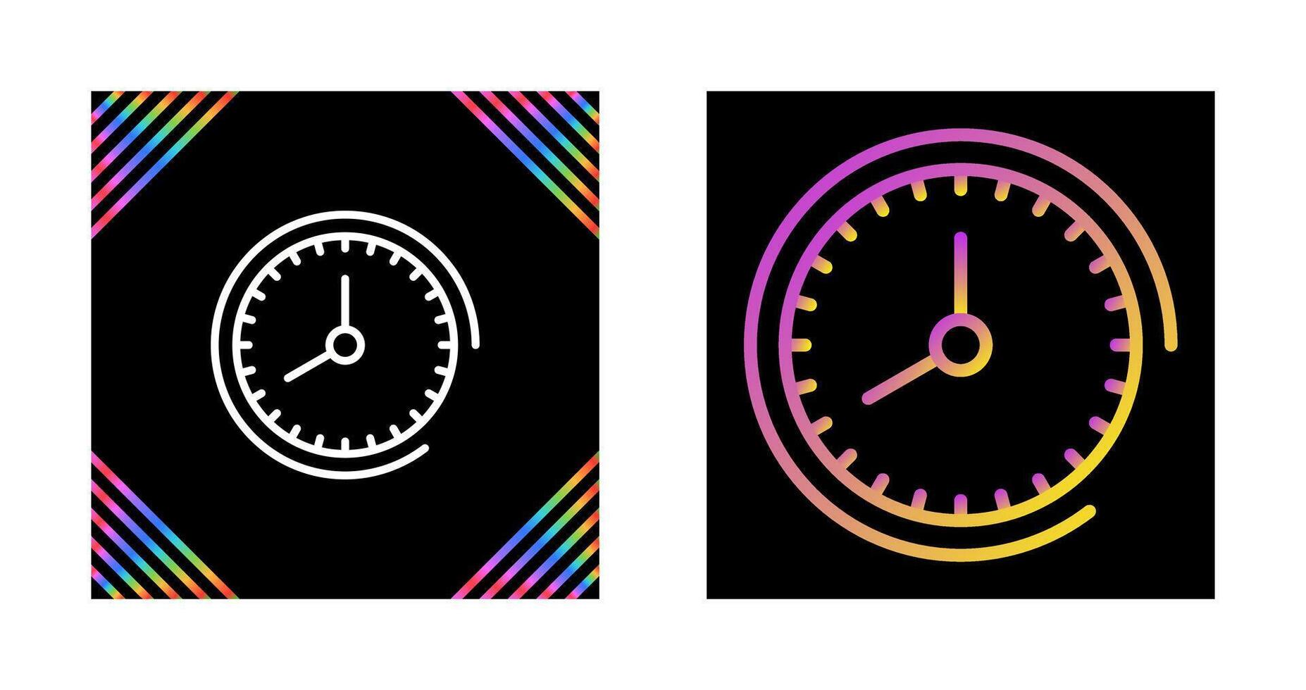 Clock Vector Icon