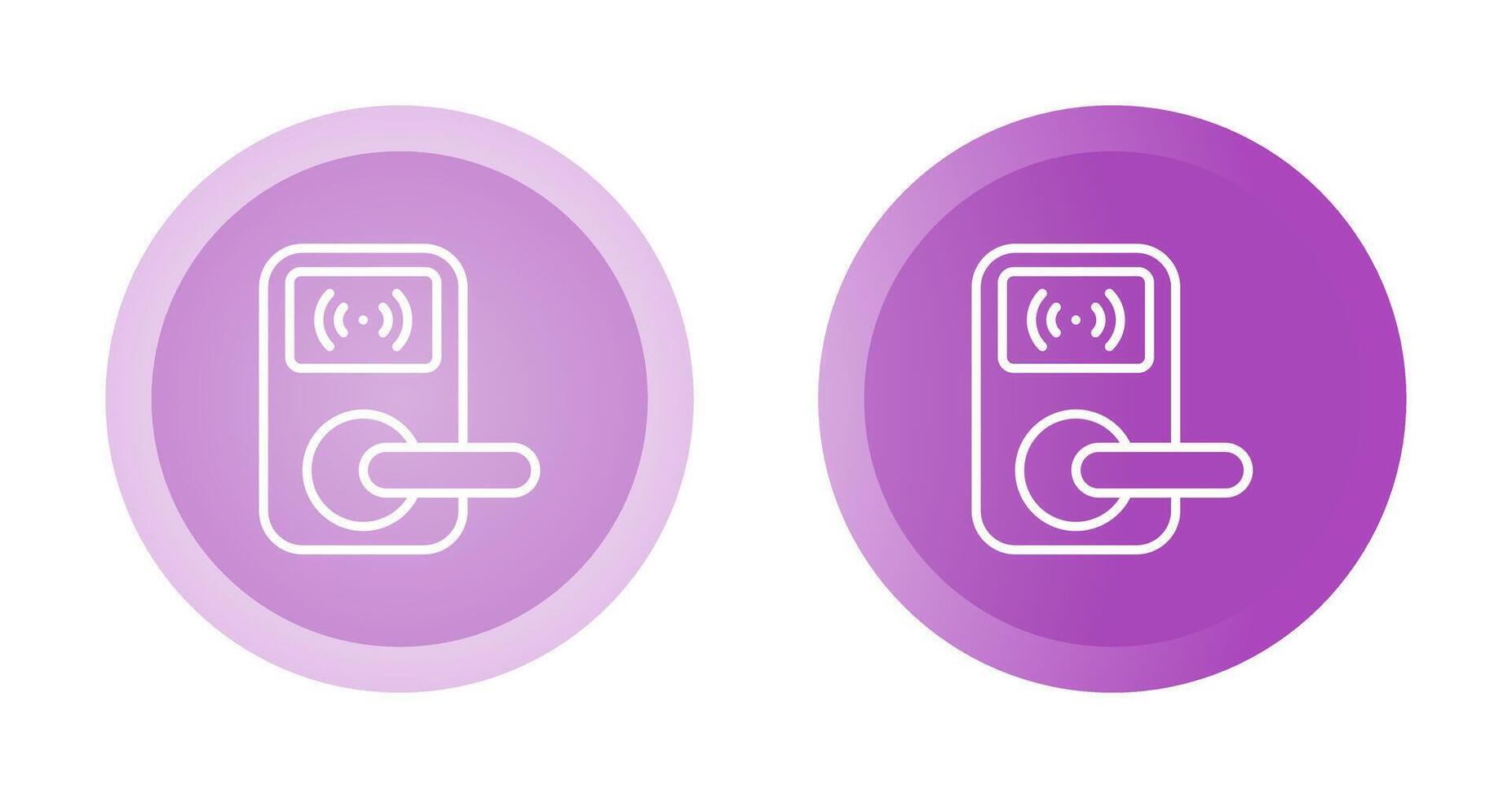 Door Lock Vector Icon